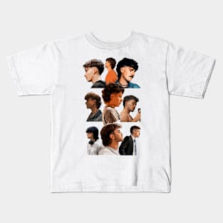 Side Profile Kids T-Shirt